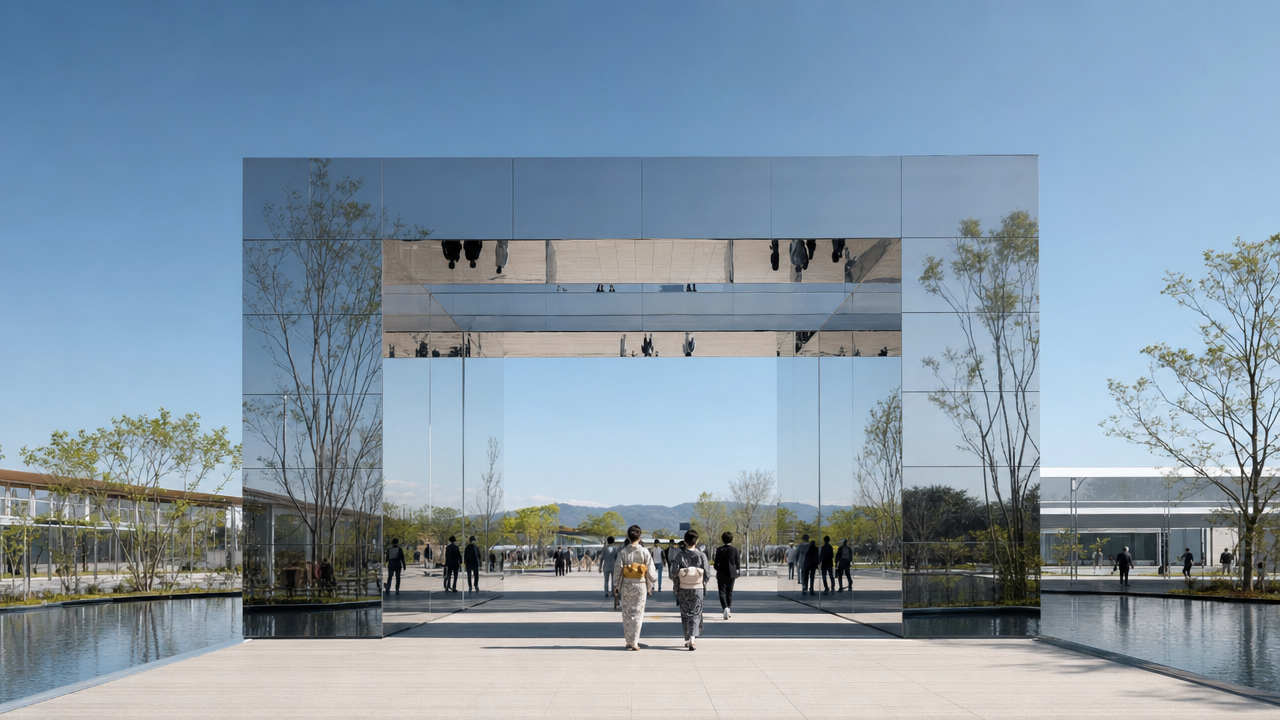 境界のポータル - PORTAL NEMURO 実行委員会による展示風景
