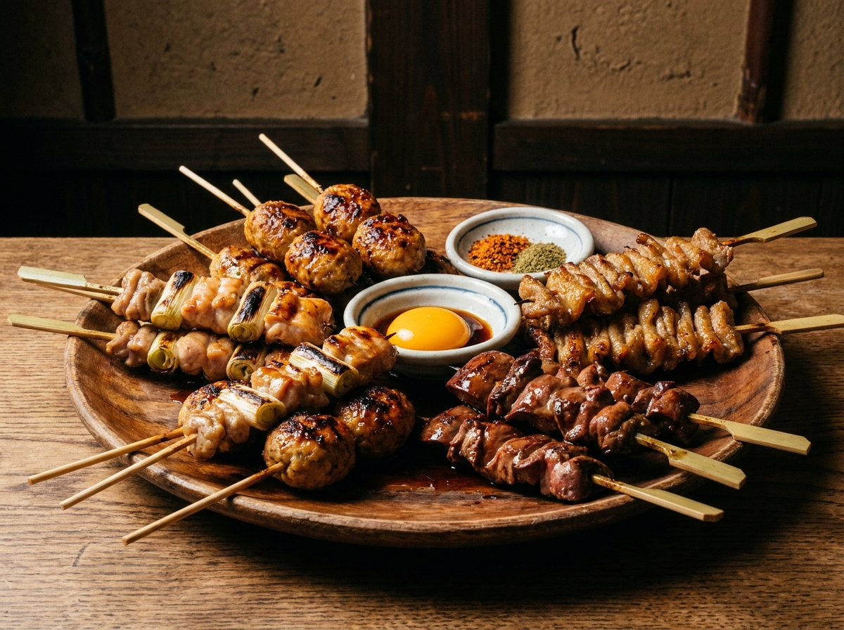 焼き鳥盛り合わせ